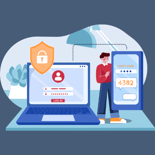 Visual explanation of how password managers generate and secure passwords